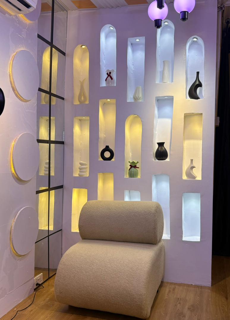 iRepresent Studio — illuminated niche wall