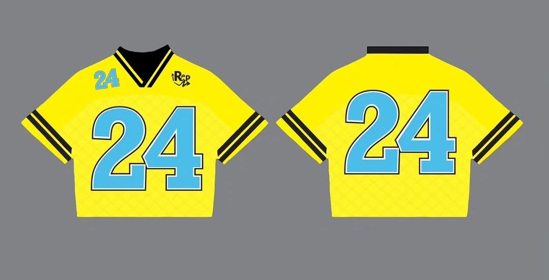 iRepresent 24 jersey — yellow